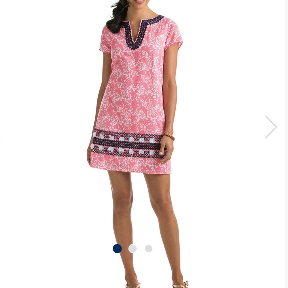 Vineyard Vines Starfish & Coral Print Dress